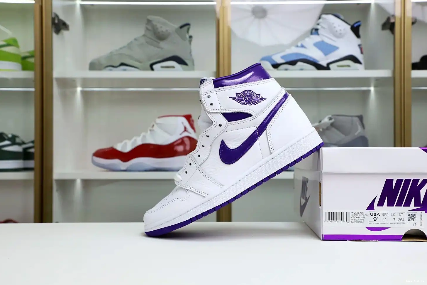 Jordan Kimikick Purple 1 Court OG High Air 0721